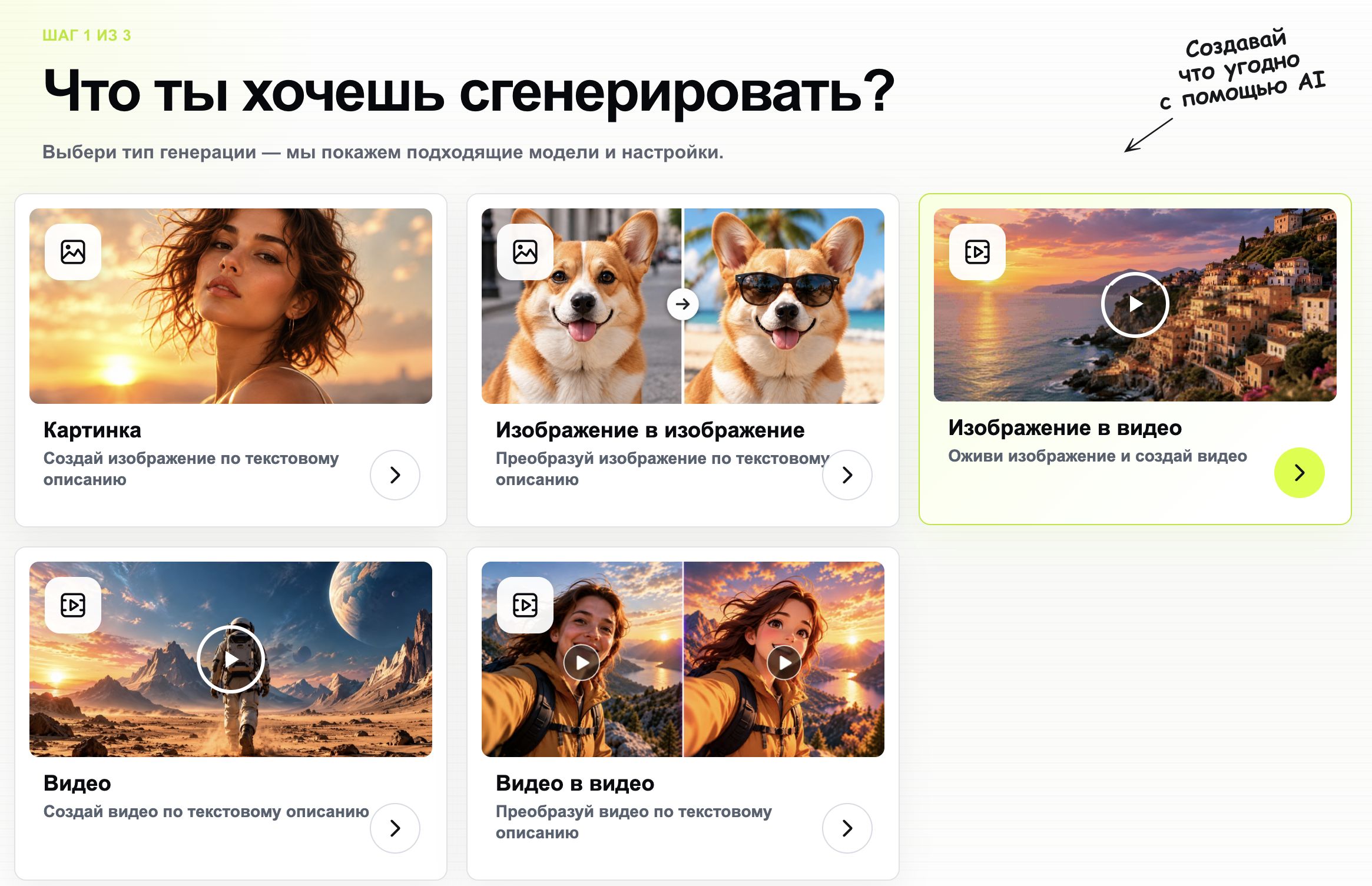 Нейронки: выбор генерации изображений и видео для Kling